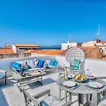 Clicksardinia Historic Centre Cosy Penthouse With Sea View Terrace * Alghero