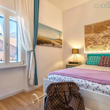 Clicksardinia Historic Centre Cosy Penthouse With Sea View Terrace * Alghero