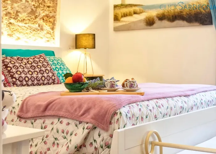 Apartment Clicksardinia Historic Centre Cosy Penthouse With Sea View Terrace