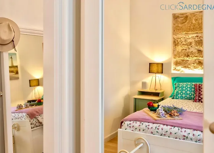 Apartment Clicksardinia Historic Centre Cosy Penthouse With Sea View Terrace